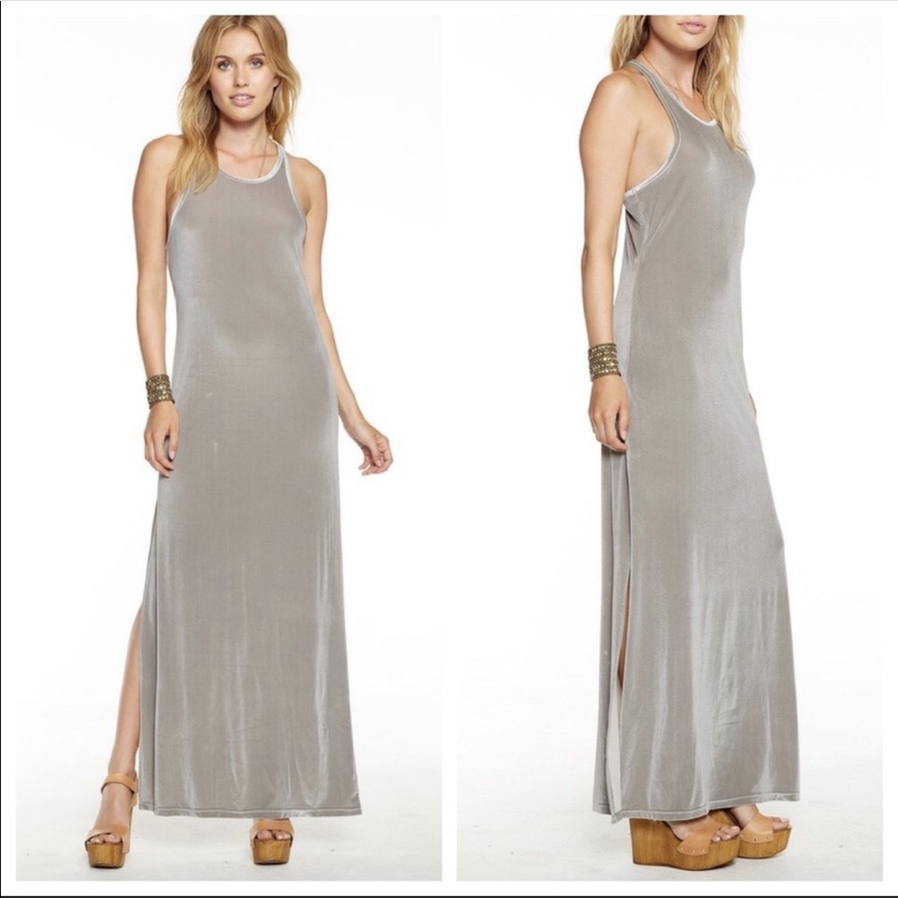 Chaser Velvet Racerback Maxi Dress Sz XS